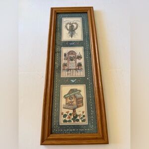 1995 Grandma Core Cottage Core Wall Decor Picture Happy Home Sweet Home